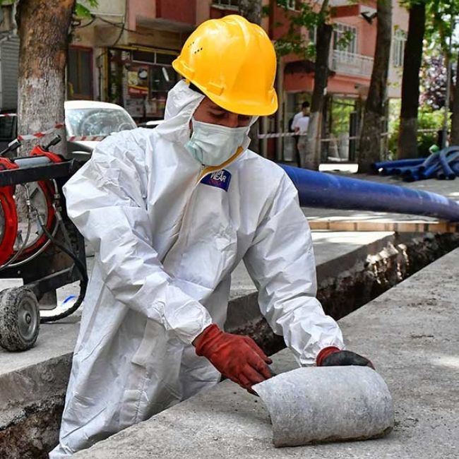 Retirada de materiales con amianto