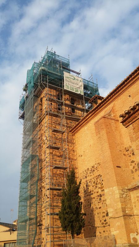 Reparacion cubierta Parroquia Santa Ana Grantaula de Calatrava