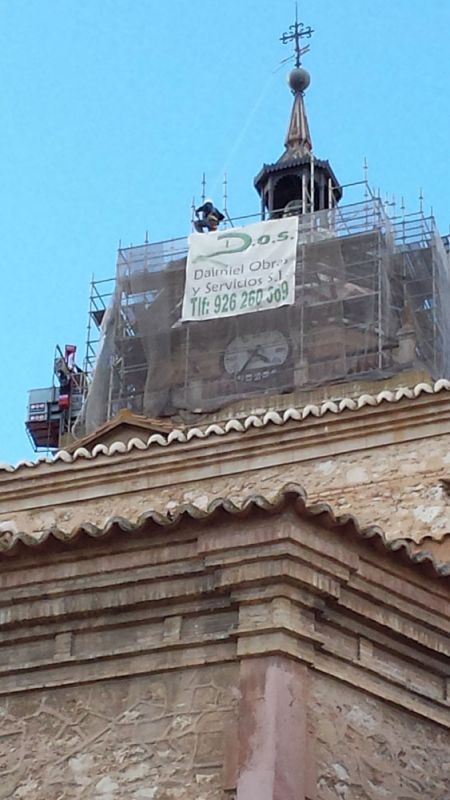 Reparacion Chapitel torre Catedral Ciudad Real