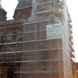 Restauracion cubierta iglesia Santo Cristo del Valle   San Carlos del Valle