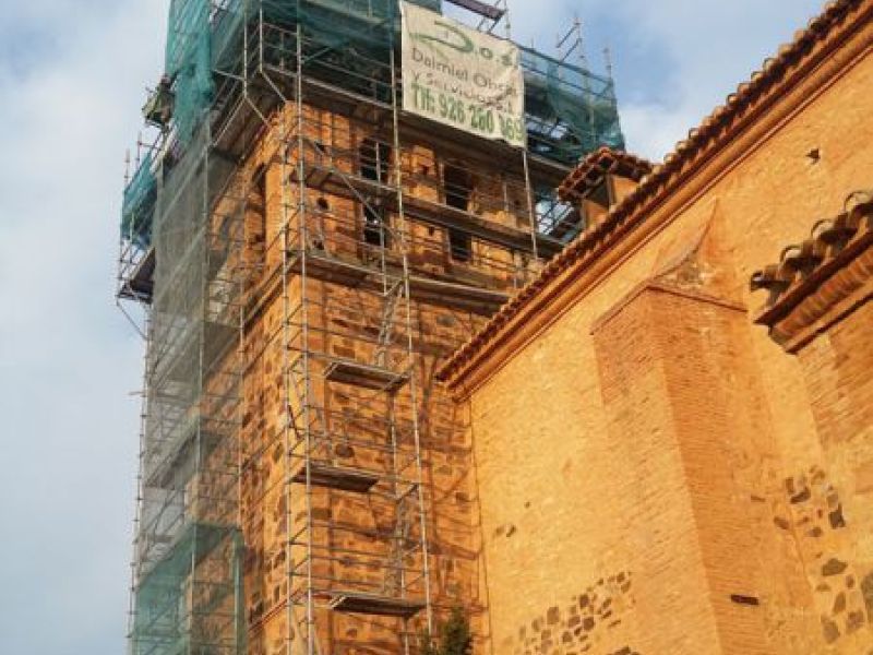 Reparacion cubierta Parroquia Santa Ana Grantaula de Calatrava