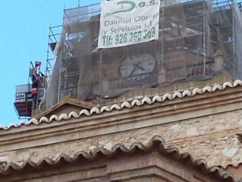 Reparacion Chapitel torre Catedral Ciudad Real